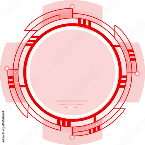 Cyberpunk Tech Frame
