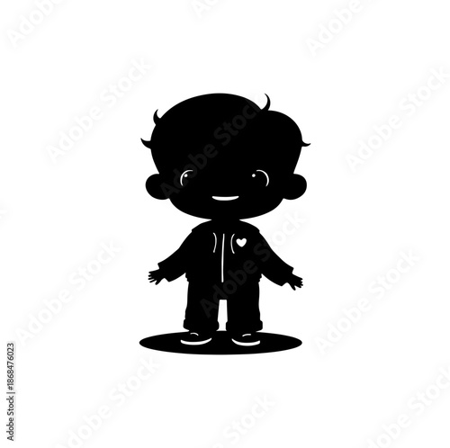 drawing of a little boy