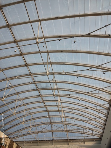 Wallpaper Mural Transparent roof made from polycarbonate Torontodigital.ca