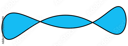 Natural Wave symbol vector illustration 