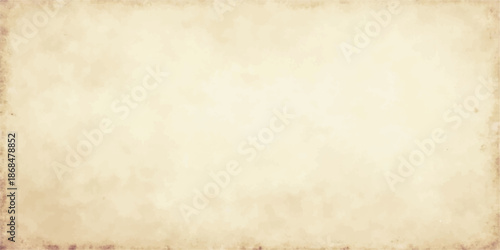 Blank vintage parchment with a stained brown grunge texture creates an aged antique paper background for retro sepia design material