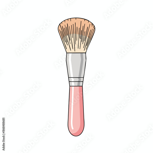 Makeup Brush Illustration