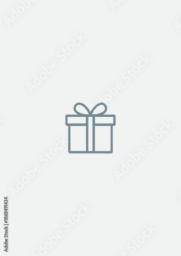 Gift box icon