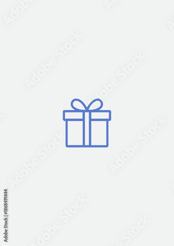 Gift box icon