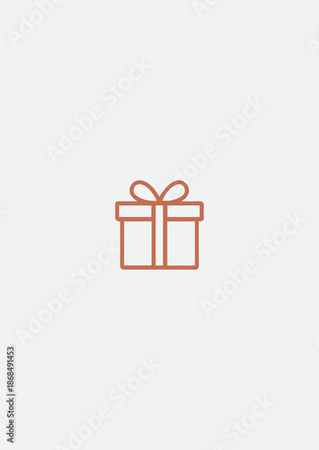 Gift box icon