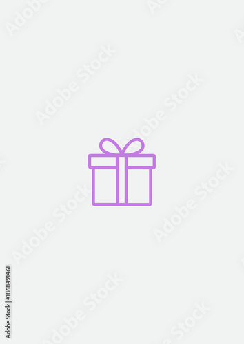 Gift box icon