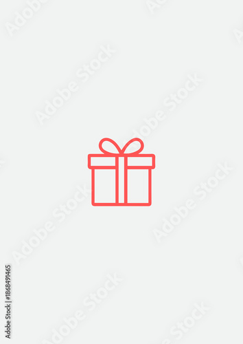 Gift box icon