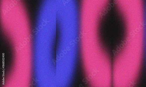 Abstract Pink and Purple Noisy Curved Lines Background with Modern Flowing Illustration Design