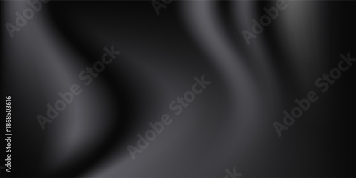 Metallic grain texture abstract background gray black white monochrome smooth grainy backdrop design. Eps 10