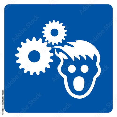 Wear Hairnet Symbol Sign, Vector Illustration, Isolate On White Background Label .EPS10