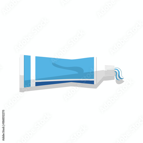 Water Flowing from Faucet into Sink Basin Illustration