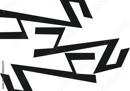 Circuitous Symmetry A Labyrinth of Calculated Light and Fractured Neon Pathways