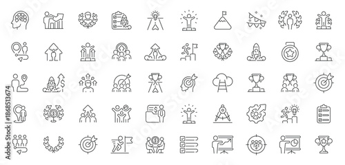 Collection of Diverse Ancient Symbolic Icons and Glyphs.