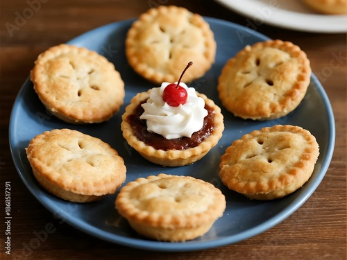 Wallpaper Mural Famous Seasonal and Special Dishes. Mince pies United Kingdom Torontodigital.ca