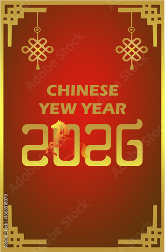 Happy New Year 2026, Year of the Horse, Chinese New Year
