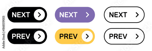 Navigation Arrow Icons for Previous and Next Page Controls