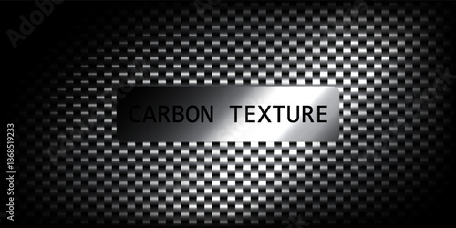 Abstract geometric carbon background. Modern dark texture. Minimalist Black.