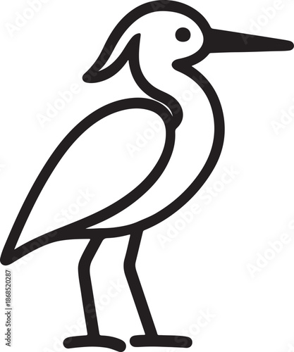 Heron Silhouette Victor