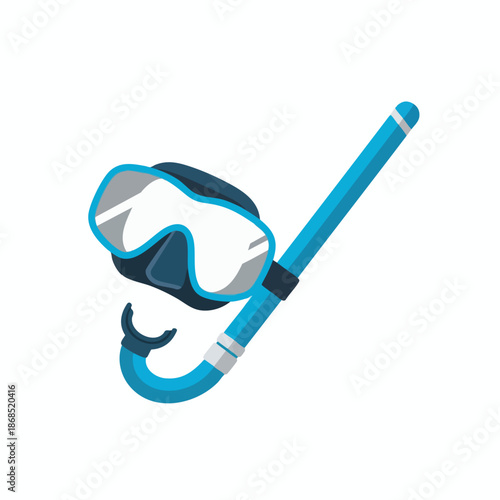 Snorkeling Gear Illustration