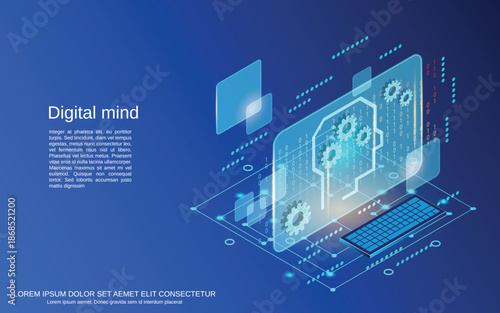Holographic Digital Brain Integrated with Circuit Networks.