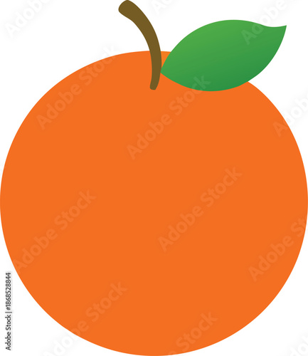 Ripe Orange Fruit With Peel Intact Transparent Background