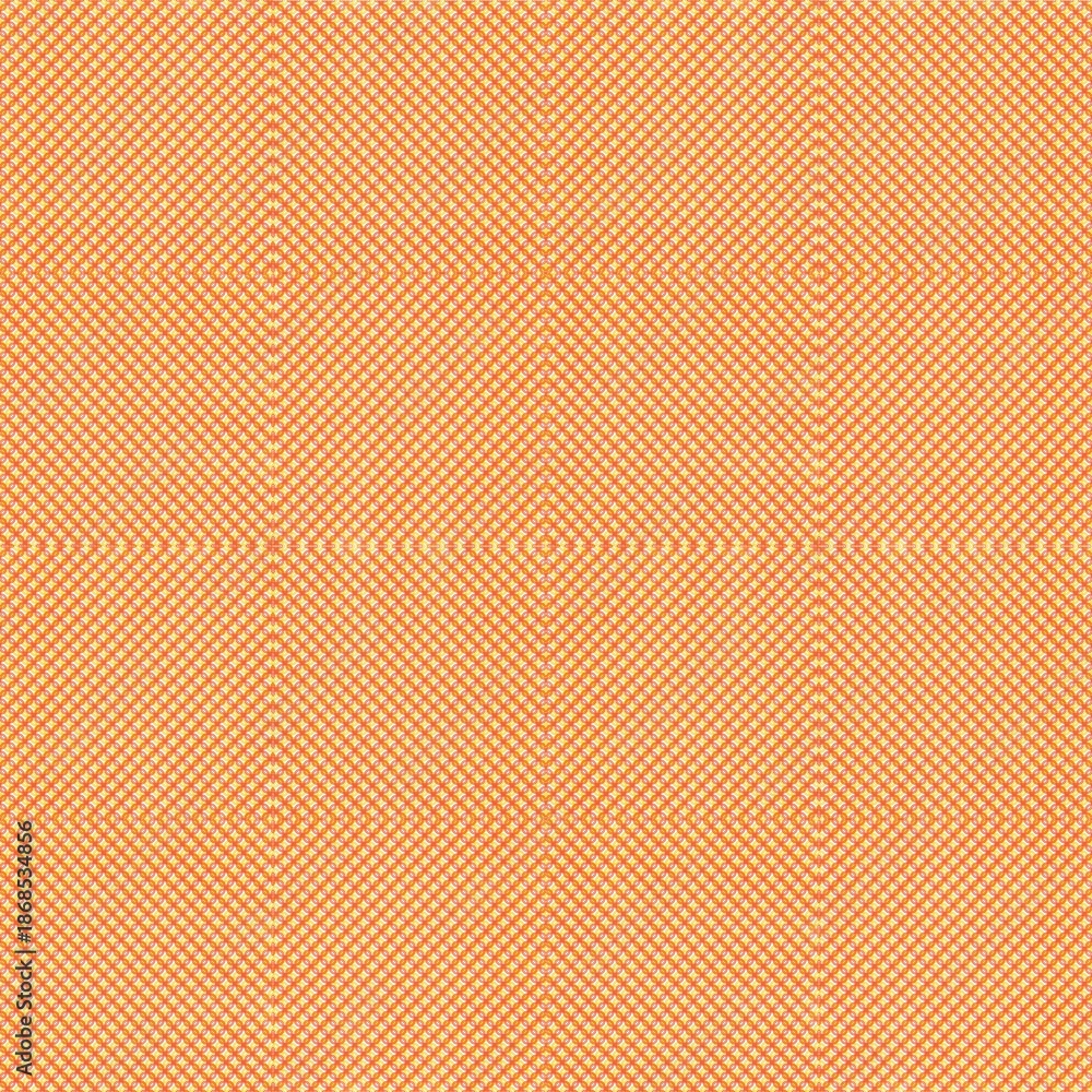 Fototapeta premium Abstract Geometric Seamless Diamond Pattern in Beige and Orange. Used for fabrics, textile, interior design, digital background..
