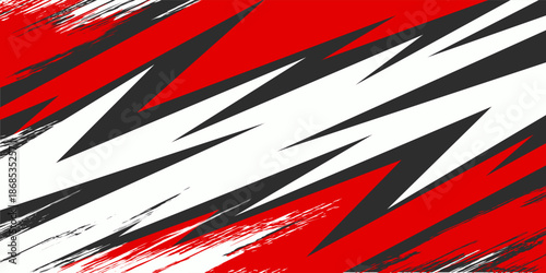 Abstract background with reflective jagged spike pattern