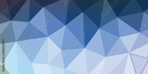 Abstract Geometric Gradient Background With Low Poly Mosaic In Multicolor Tones For Design Projects eps10