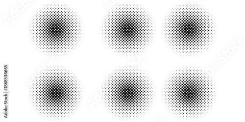 Abstract Vector Halftone background. Halftone Abstract Background. Vector illustration. Black and white halftone texture of dots