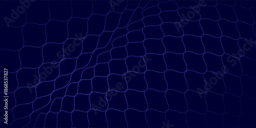Abstract net background blue Mesh texture for fishing nets. Seamless sportswear or soccer goal volleyball  good illustrations art modern art good
