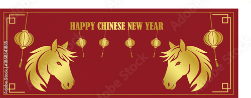 HORSE CHINESE NEW YEAR LANTERN 