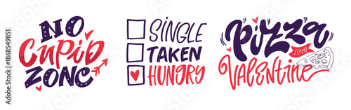 Valentine's Day core. Hand drawn doodle lettering quote about Love. Lettering for t-shirt design, mug print, bag print, clothes fashion. 100% hand drawn vector image.