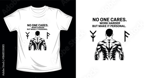 Gym graphic vector art t-shirt design print template