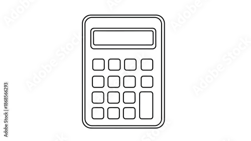 Modern calculator for finance and business calculations