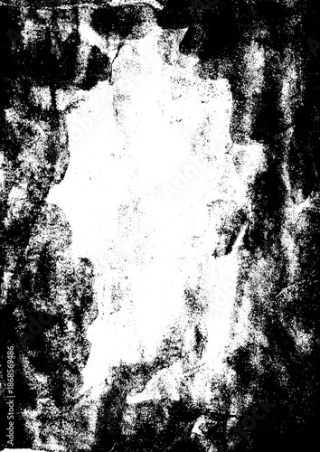 Large vector vintage paper texture with a transparent background