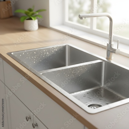 stainless steel kitchen sink