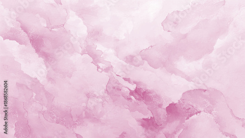 Soft pink watercolor wash background with flowing abstract textures