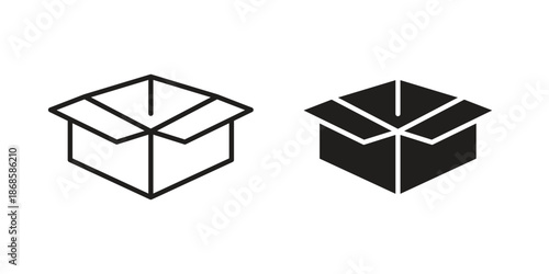 Box icons for website design and development, app development. EPS10