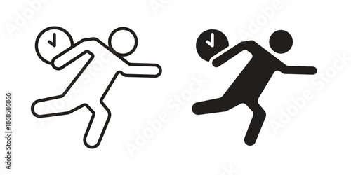 Busy icons for website design and development, app development. EPS10