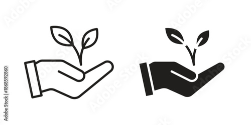 Environment icons for website design and development, app development. EPS10