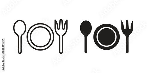 Food icons for website design and development, app development. EPS10