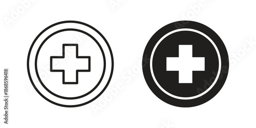 Hospital signs for website design and development, app development. EPS10