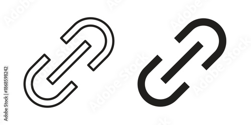 Link icons for website design and development, app development. EPS10