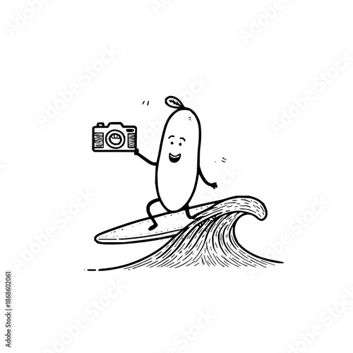 What does this dark, empty void represent in a minimalist abstract composition?