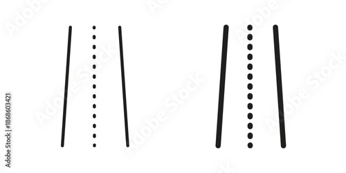 Road icons for website design and development, app development. EPS10