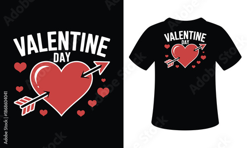 Valentine is my daddy t-shirt design isolated