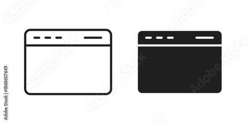 Web page icons for website design and development, app development. EPS10