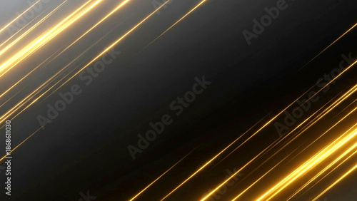 Diagonal golden lines on a dark background creating a dynamic and modern visual effect
