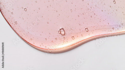 Pdrn inspired liquid texture for skincare background