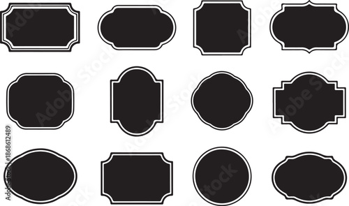 Decor Style Silhouettes Frames Designs